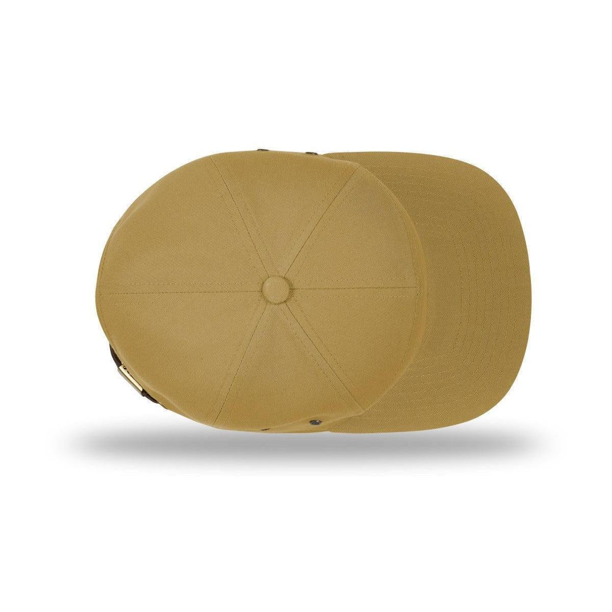 no-logo Richardson 7 Panel Twill Strapback-Richardson-Thread Logic