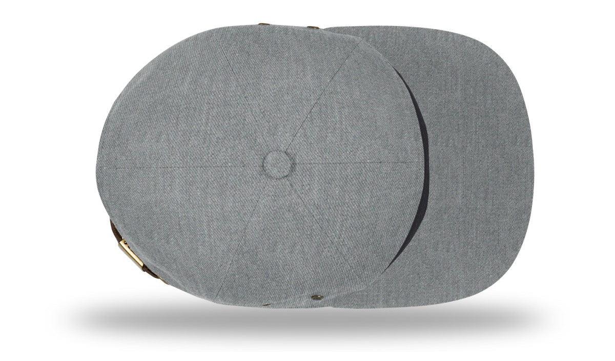 no-logo Richardson 7 Panel Twill Strapback-Richardson-Thread Logic