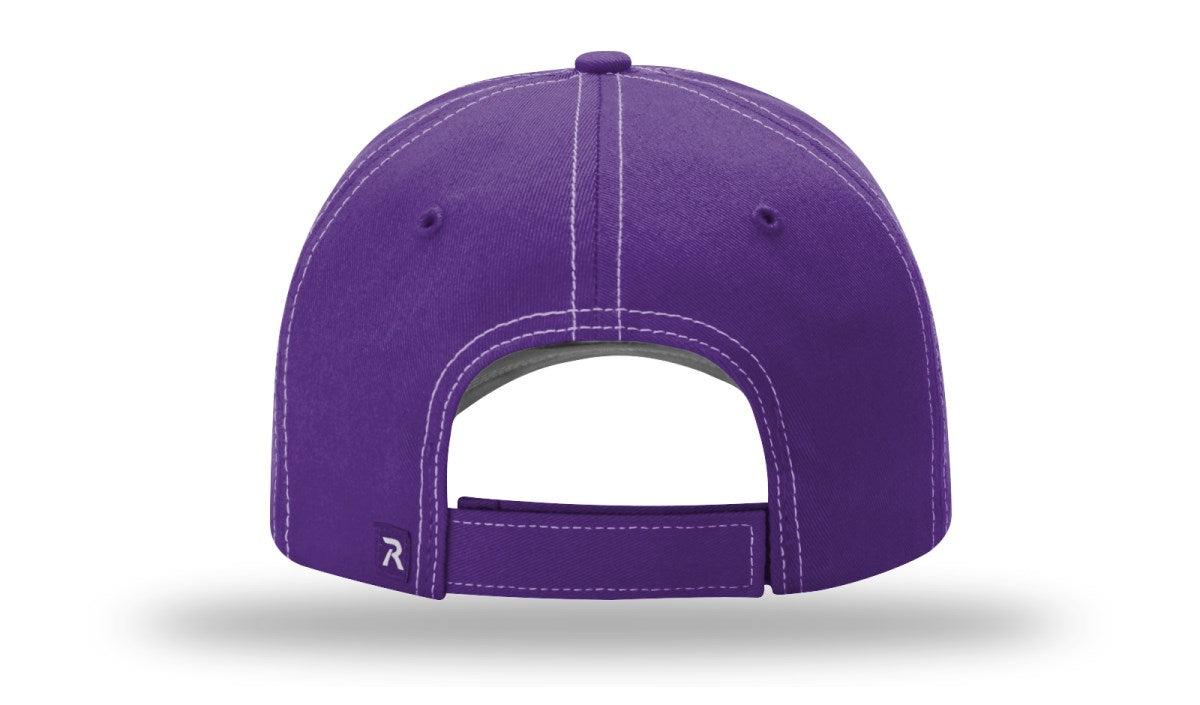 no-logo Richardson Charcoal Front W/ Contrast Stitching-Richardson-Thread Logic