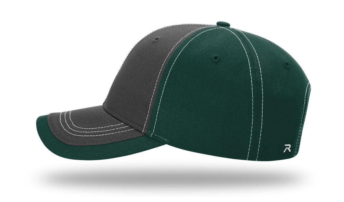 no-logo Richardson Charcoal Front W/ Contrast Stitching-Richardson-Thread Logic