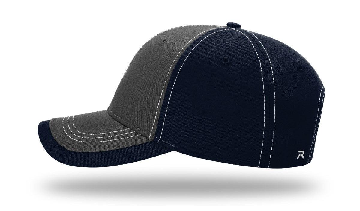 no-logo Richardson Charcoal Front W/ Contrast Stitching-Richardson-Thread Logic