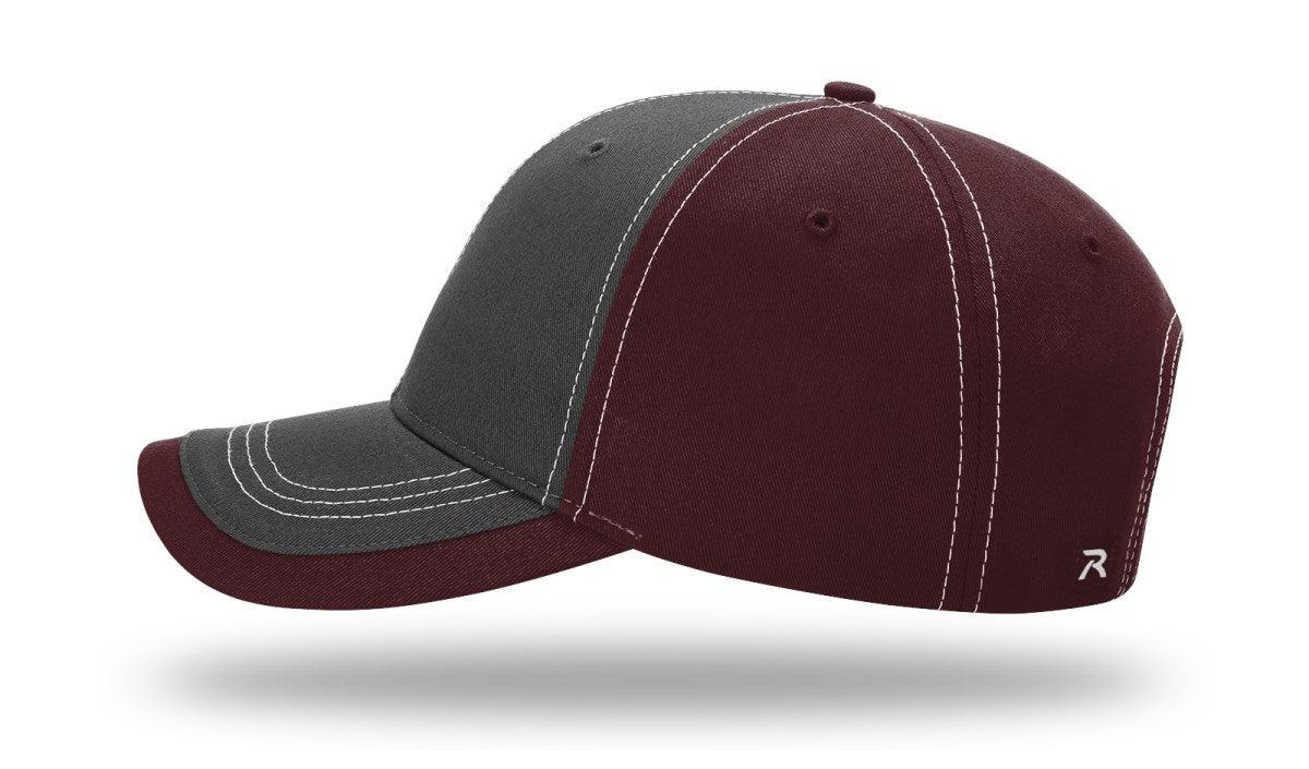 no-logo Richardson Charcoal Front W/ Contrast Stitching-Richardson-Thread Logic