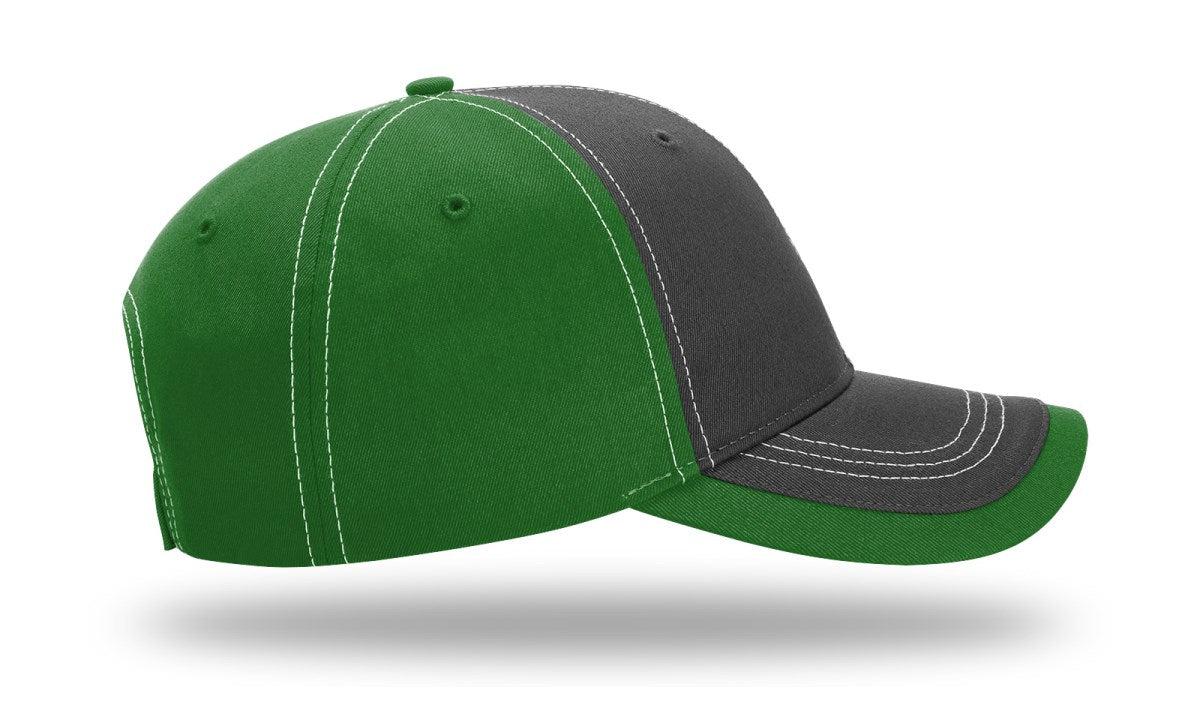 no-logo Richardson Charcoal Front W/ Contrast Stitching-Richardson-Thread Logic