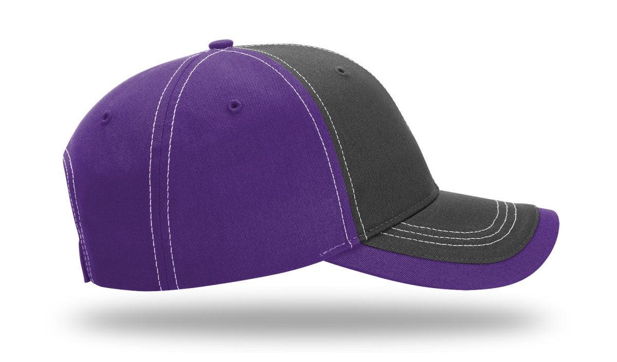 no-logo Richardson Charcoal Front W/ Contrast Stitching-Richardson-Thread Logic