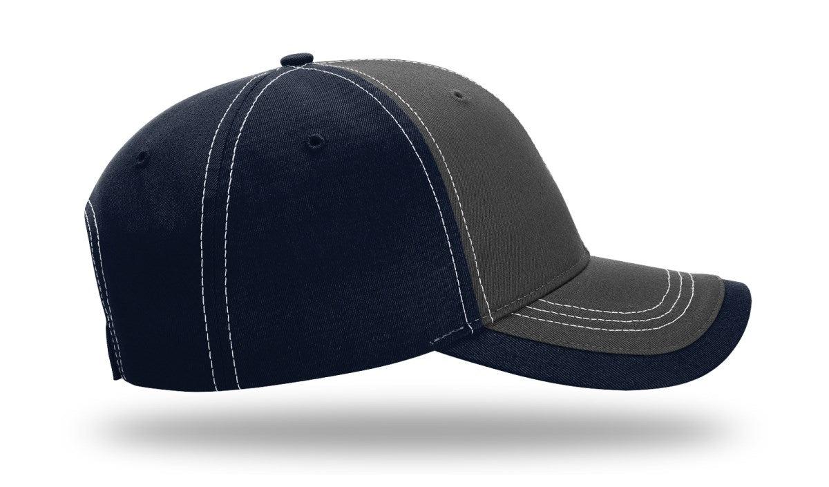 no-logo Richardson Charcoal Front W/ Contrast Stitching-Richardson-Thread Logic