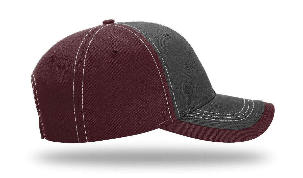 no-logo Richardson Charcoal Front W/ Contrast Stitching-Richardson-Thread Logic