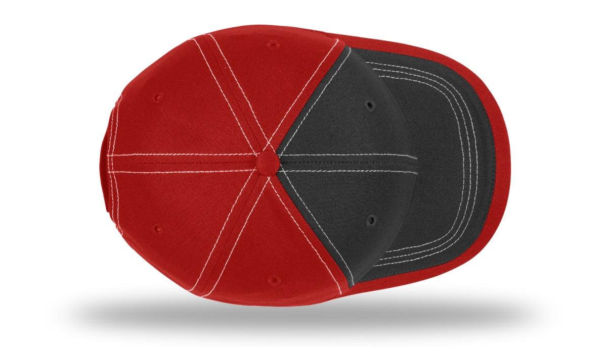 no-logo Richardson Charcoal Front W/ Contrast Stitching-Richardson-Thread Logic