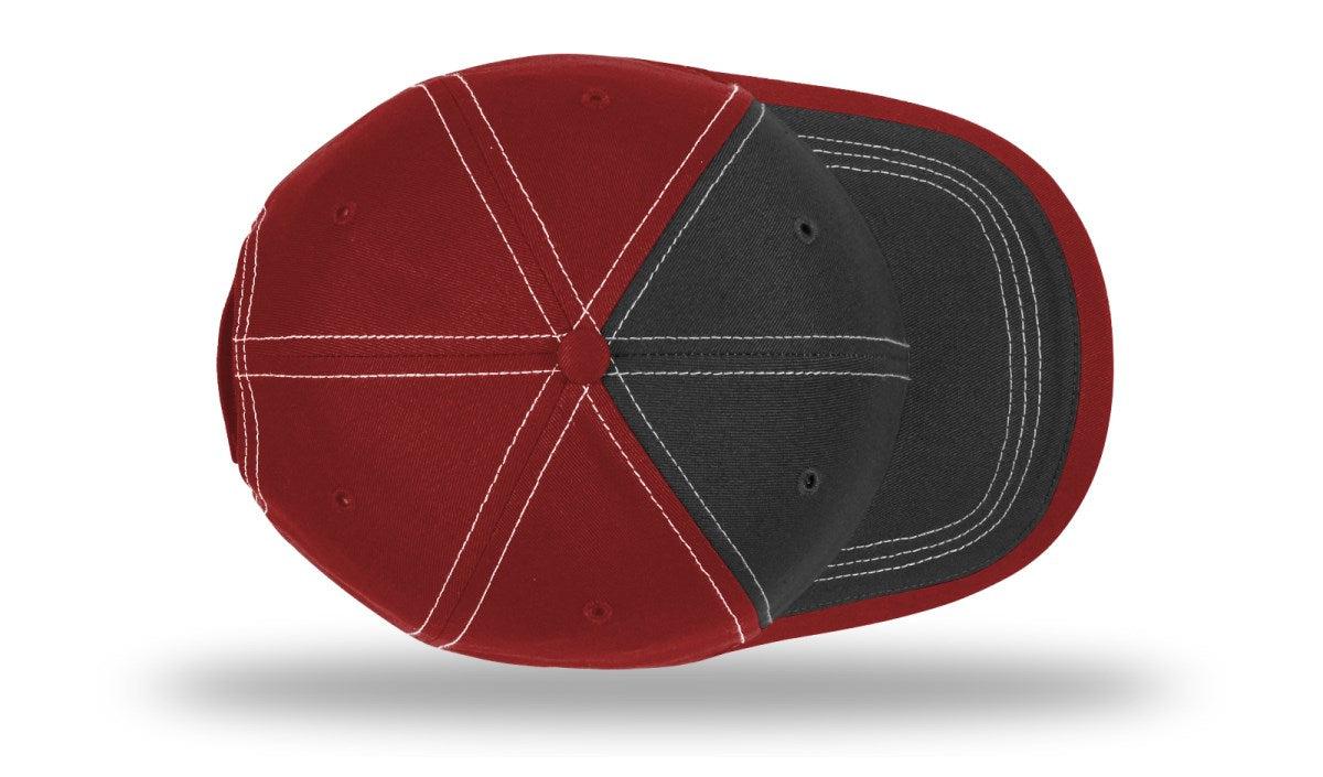 no-logo Richardson Charcoal Front W/ Contrast Stitching-Richardson-Thread Logic