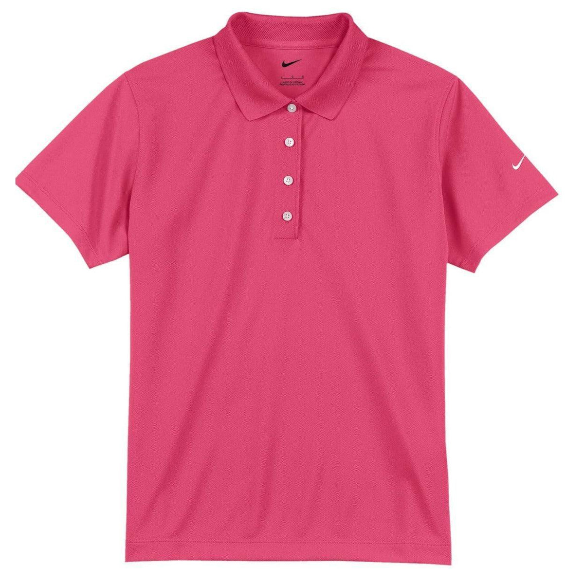 no-logo NIKE Women's Tech Basic Dri-FIT Polo-Regular-Nike-Thread Logic