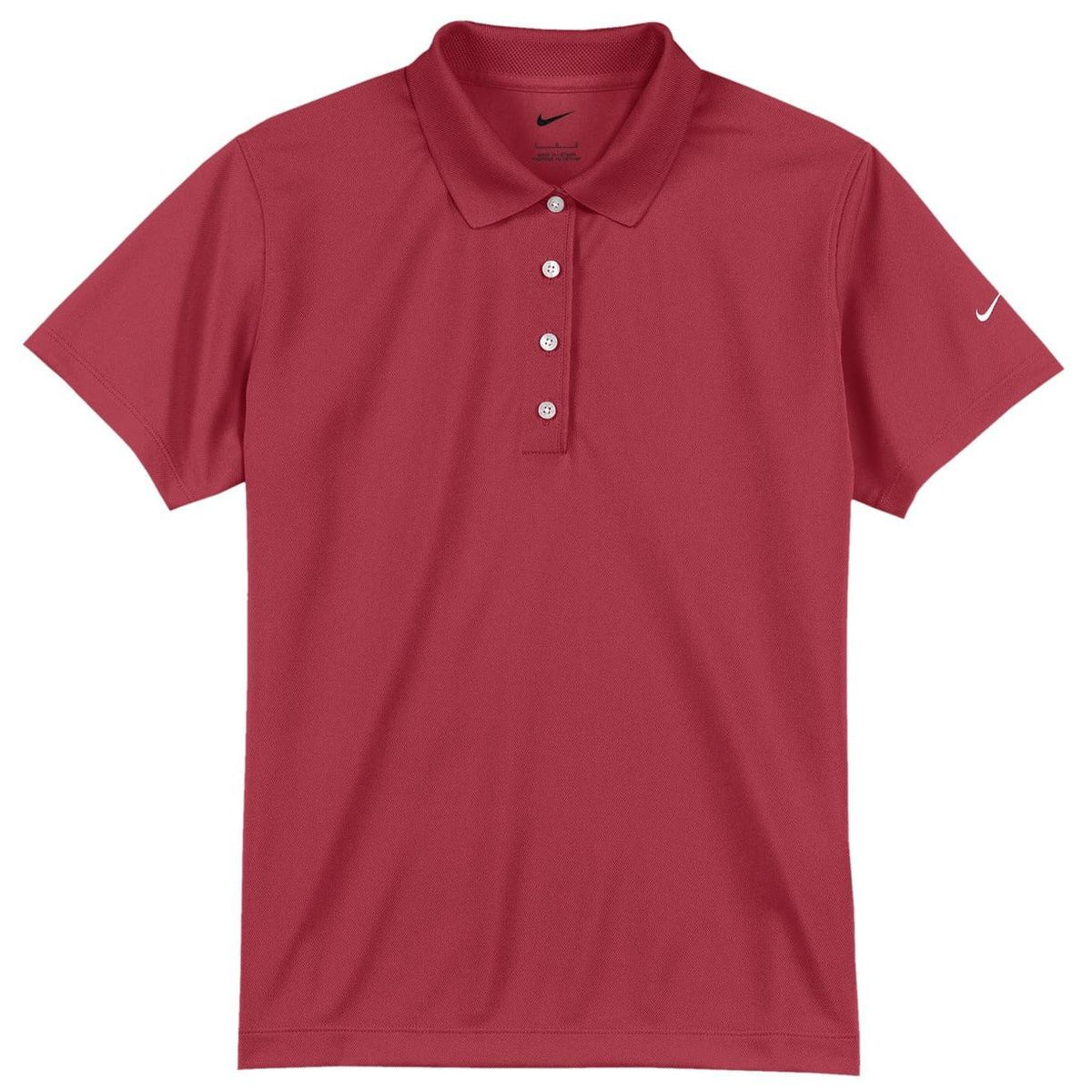 no-logo NIKE Women's Tech Basic Dri-FIT Polo-Regular-Nike-Thread Logic