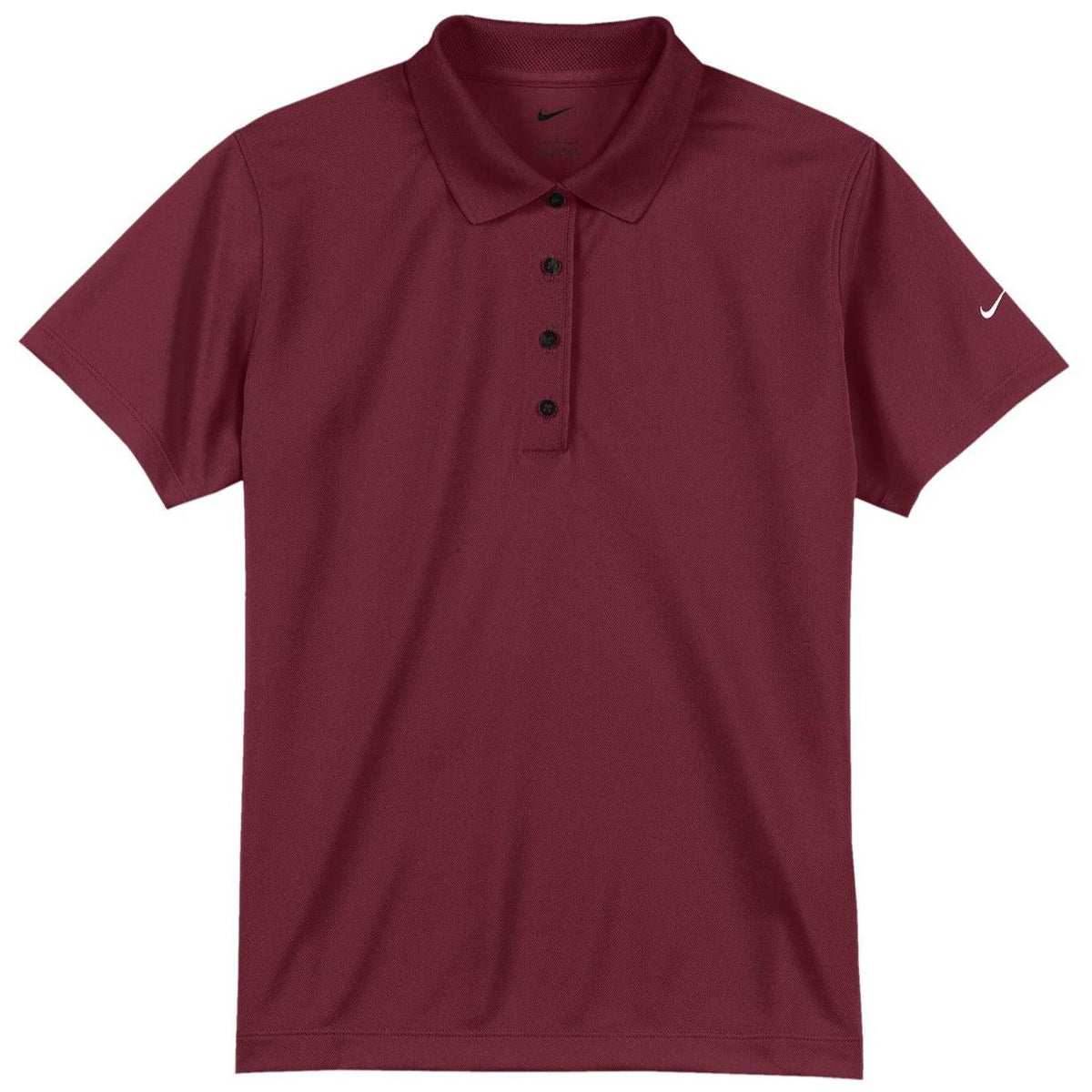 no-logo NIKE Women's Tech Basic Dri-FIT Polo-Regular-Nike-Thread Logic