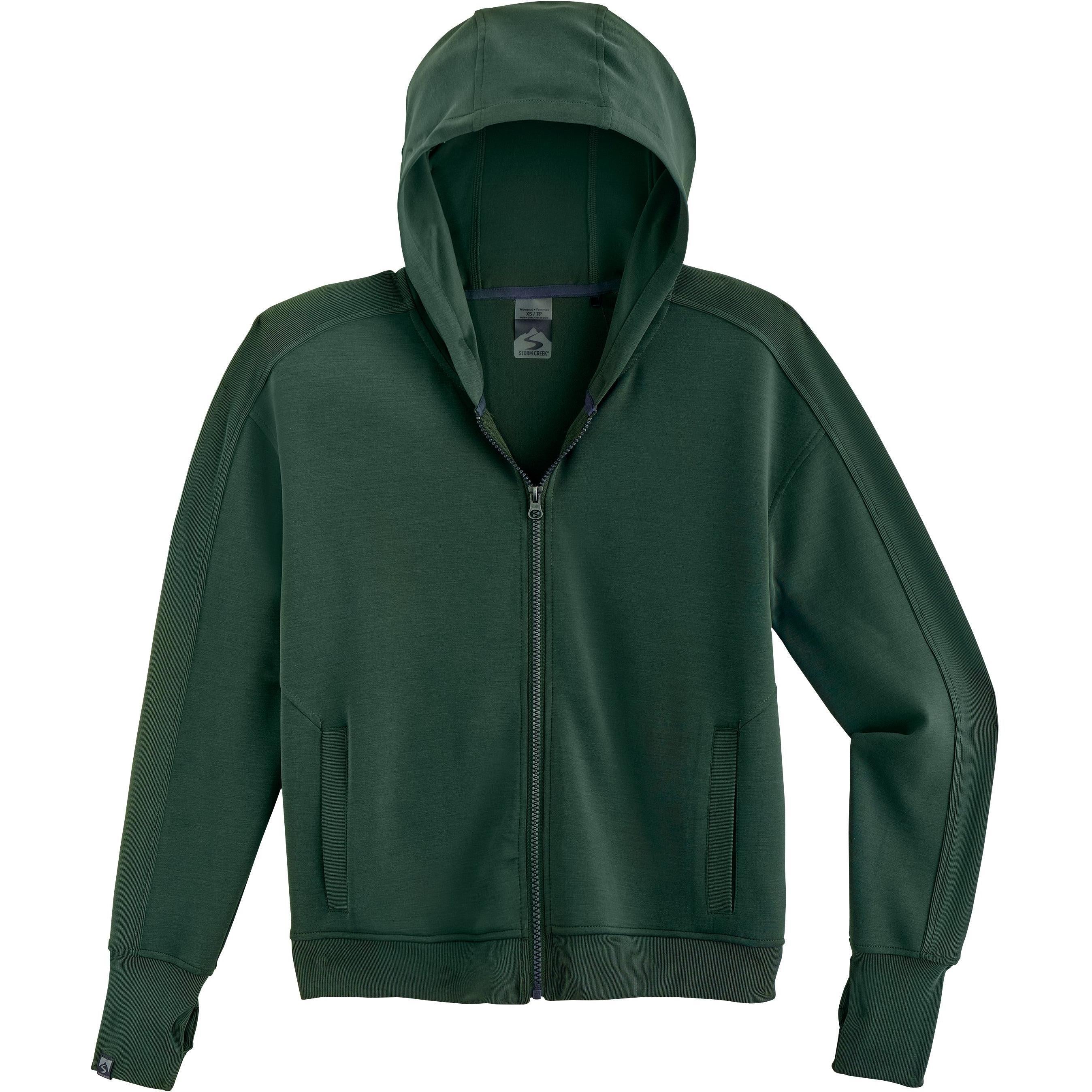 Storm Creek Ladies Comfort Zone Super Soft Modal Blend Full Zip Hoodie