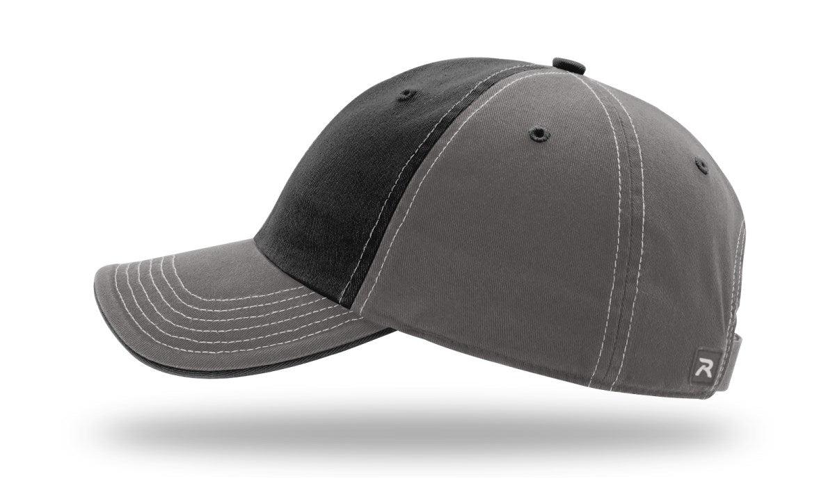 no-logo Richardson Washed Chino Charcoal-Richardson-Thread Logic