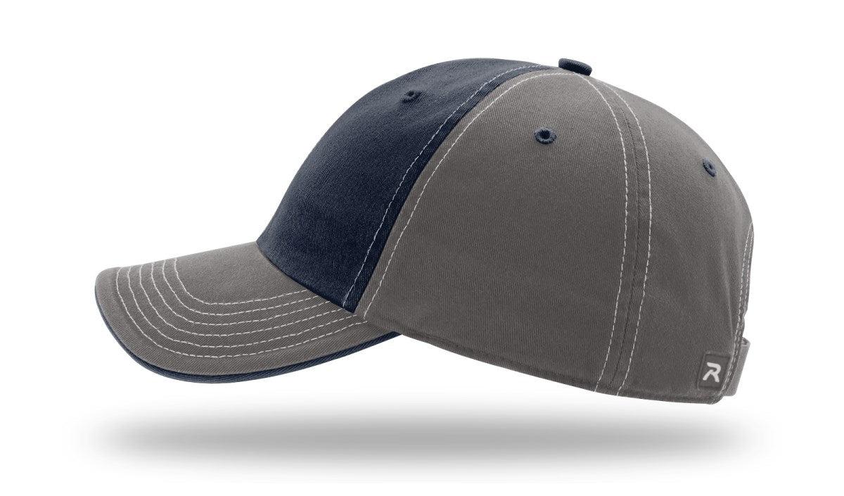 no-logo Richardson Washed Chino Charcoal-Richardson-Thread Logic