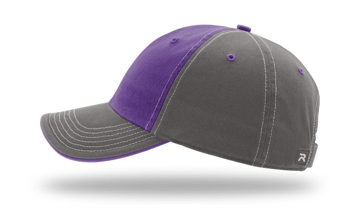 no-logo Richardson Washed Chino Charcoal-Richardson-Thread Logic