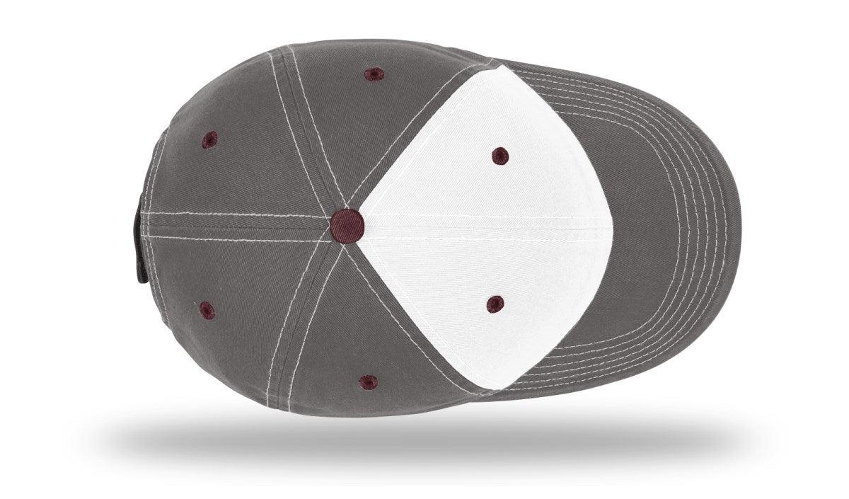 no-logo Richardson Washed Chino Charcoal-Richardson-Thread Logic