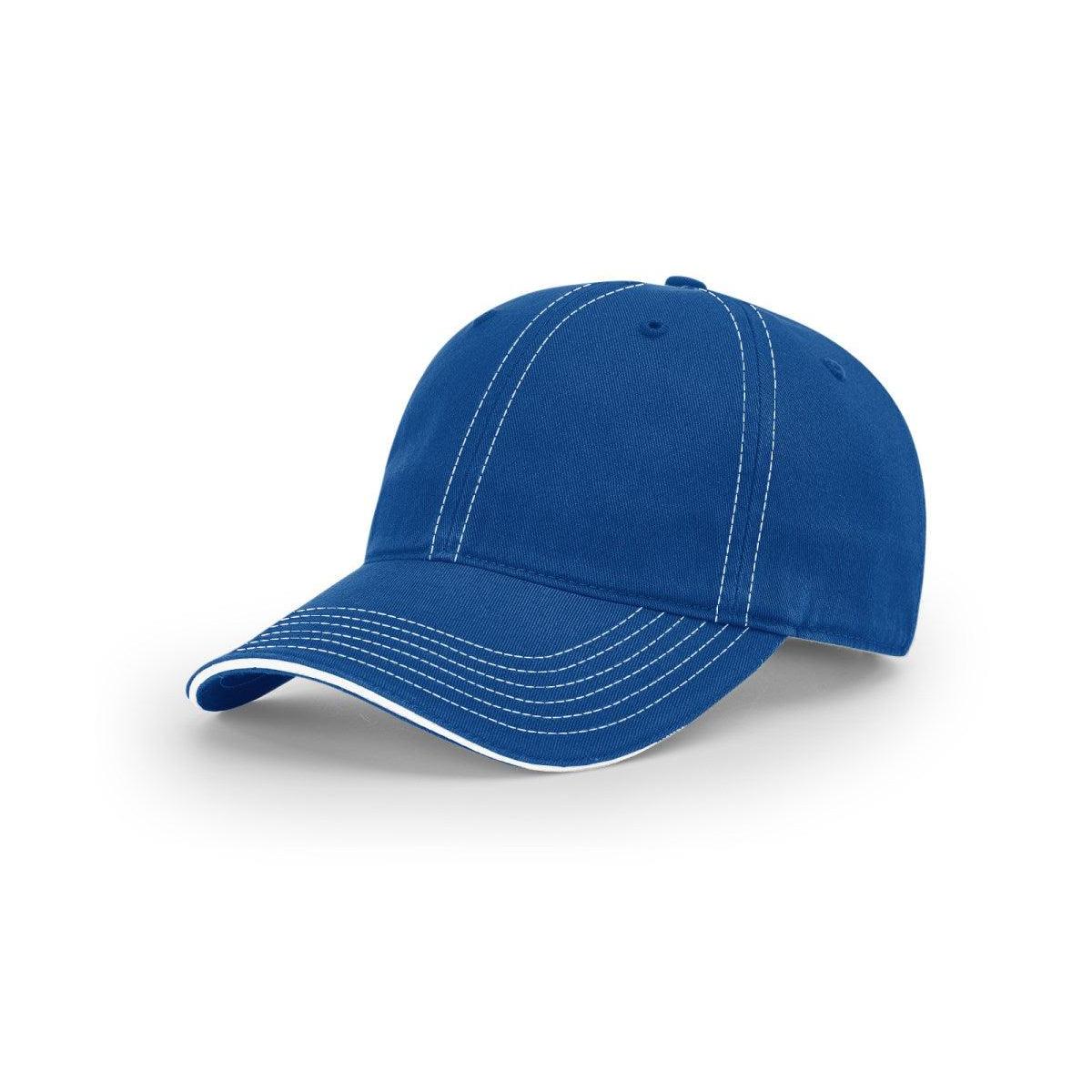 no-logo Richardson Washed Chino Sandwich Visor-Richardson-Thread Logic