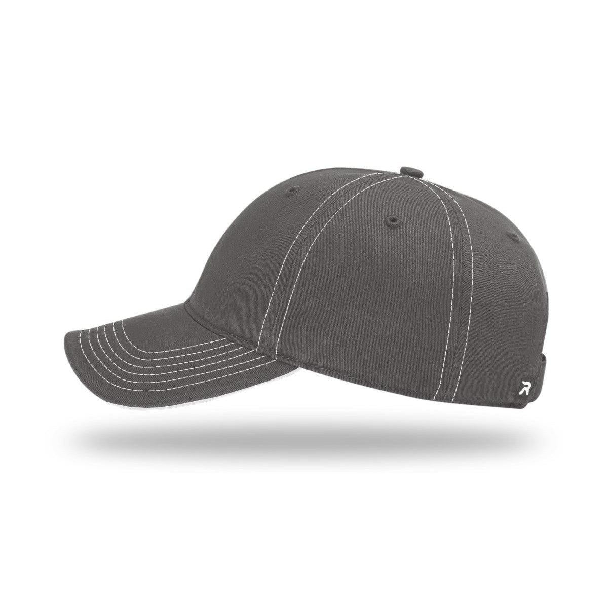 no-logo Richardson Washed Chino Sandwich Visor-Richardson-Thread Logic