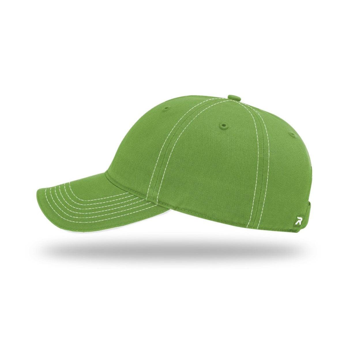 no-logo Richardson Washed Chino Sandwich Visor-Richardson-Thread Logic
