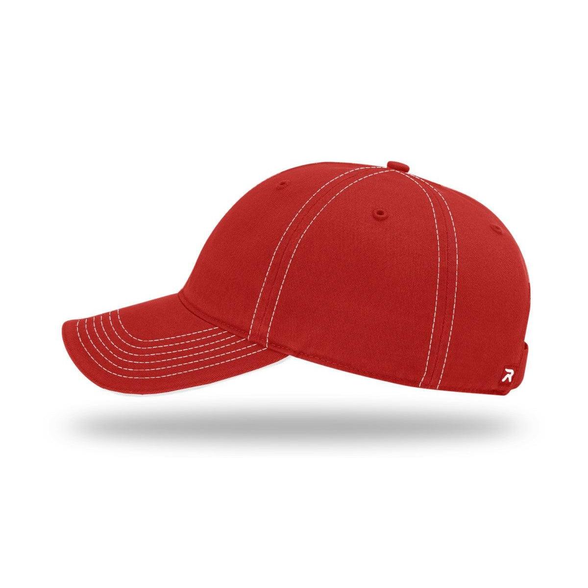 no-logo Richardson Washed Chino Sandwich Visor-Richardson-Thread Logic