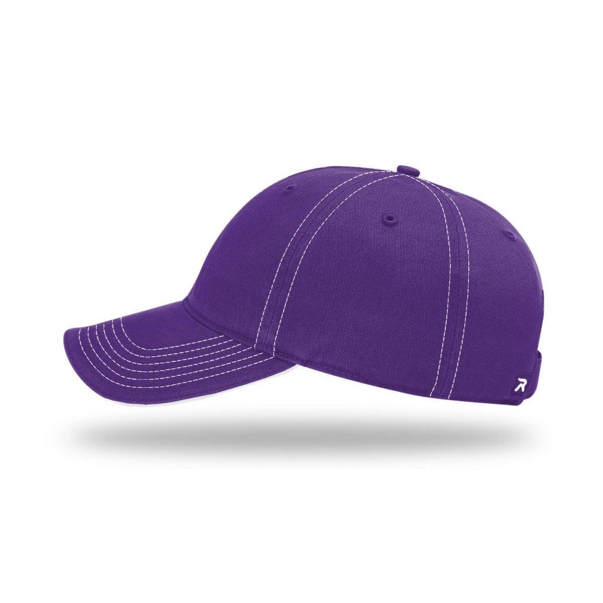 no-logo Richardson Washed Chino Sandwich Visor-Richardson-Thread Logic