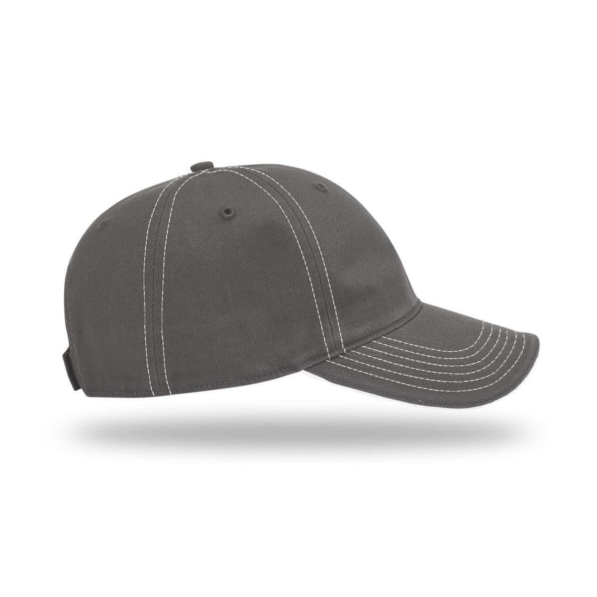 no-logo Richardson Washed Chino Sandwich Visor-Richardson-Thread Logic