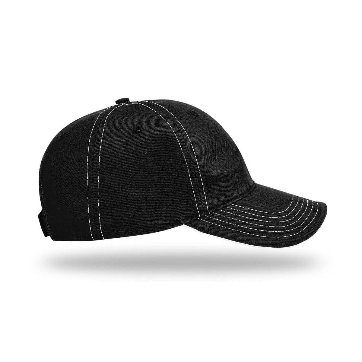 no-logo Richardson Washed Chino Sandwich Visor-Richardson-Thread Logic