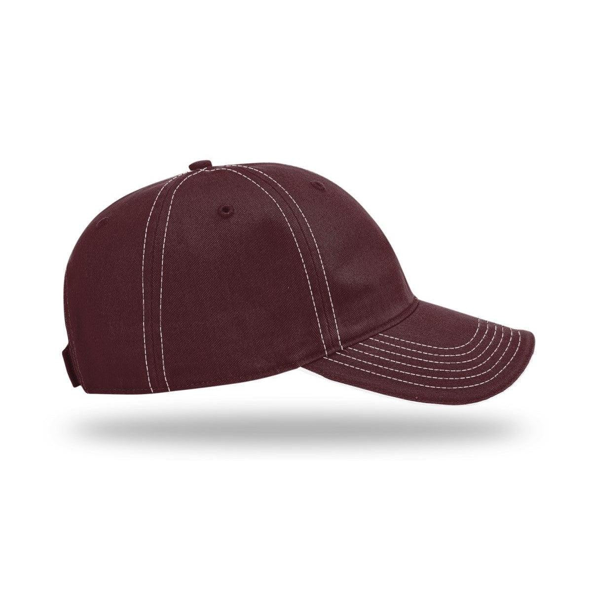 no-logo Richardson Washed Chino Sandwich Visor-Richardson-Thread Logic