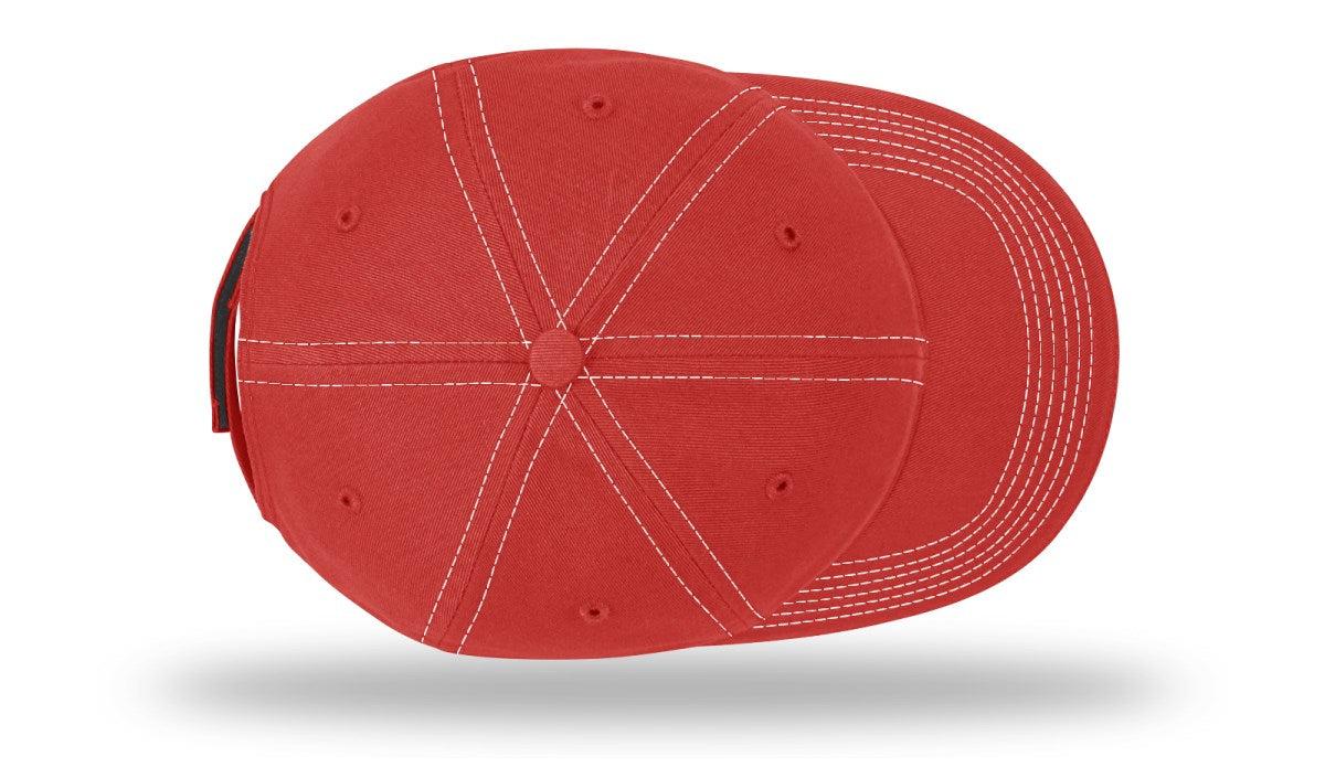 no-logo Richardson Washed Chino Sandwich Visor-Richardson-Thread Logic