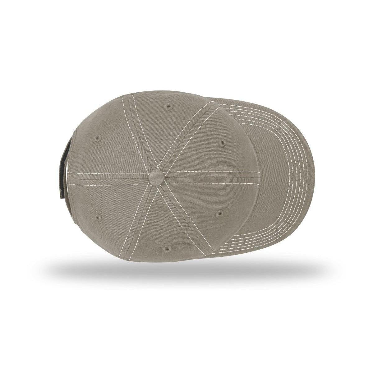 no-logo Richardson Washed Chino Sandwich Visor-Richardson-Thread Logic