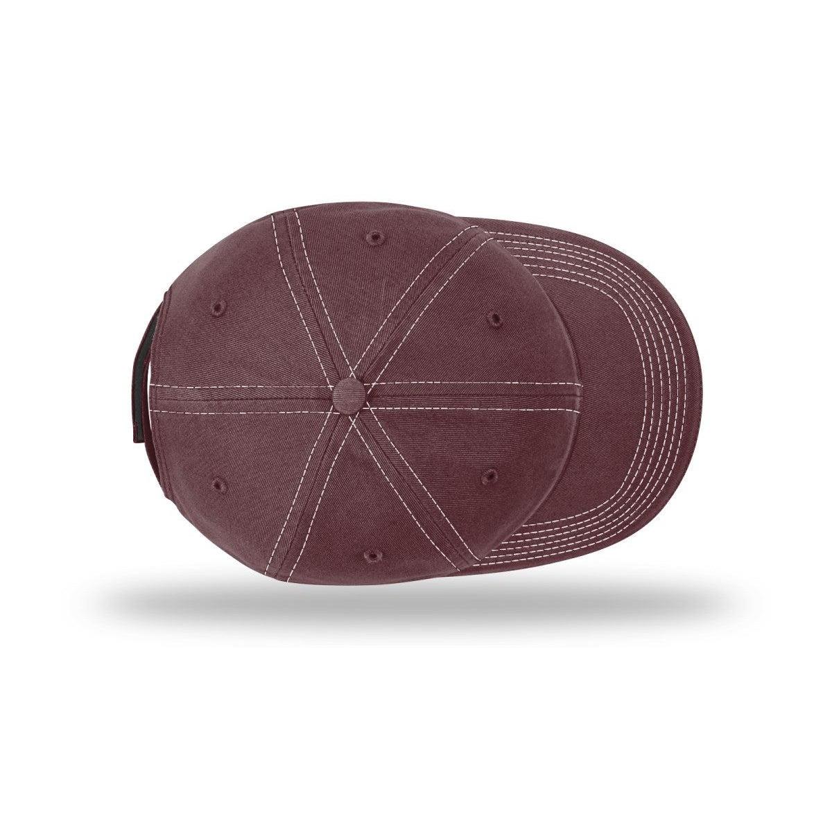 no-logo Richardson Washed Chino Sandwich Visor-Richardson-Thread Logic