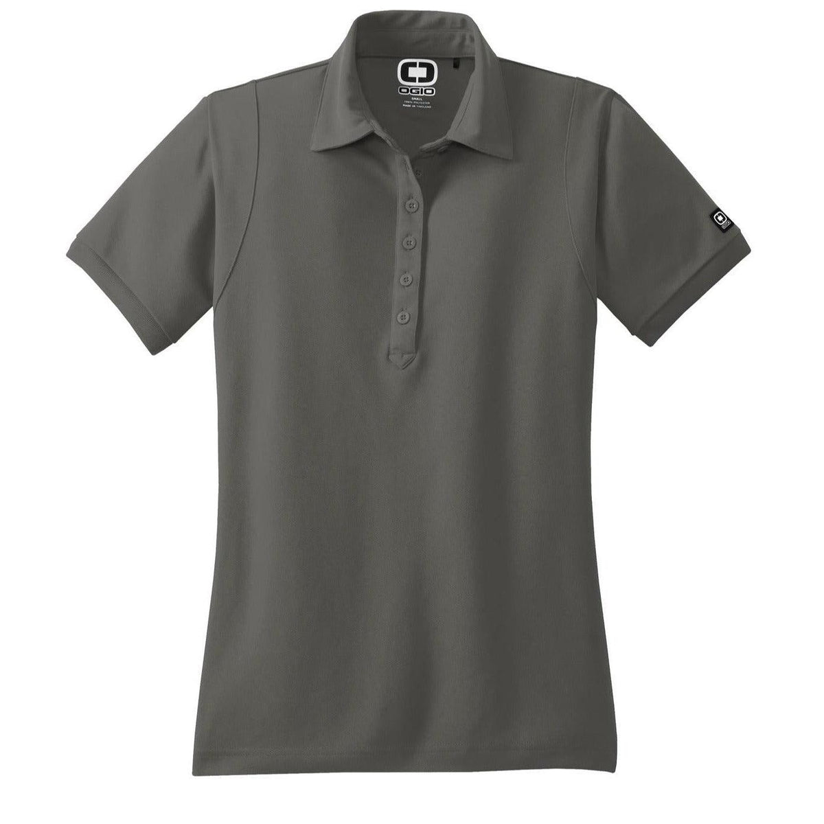 no-logo OGIO Women's Jewel Polo-Regular-OGIO-Rogue Grey-XS-Thread Logic