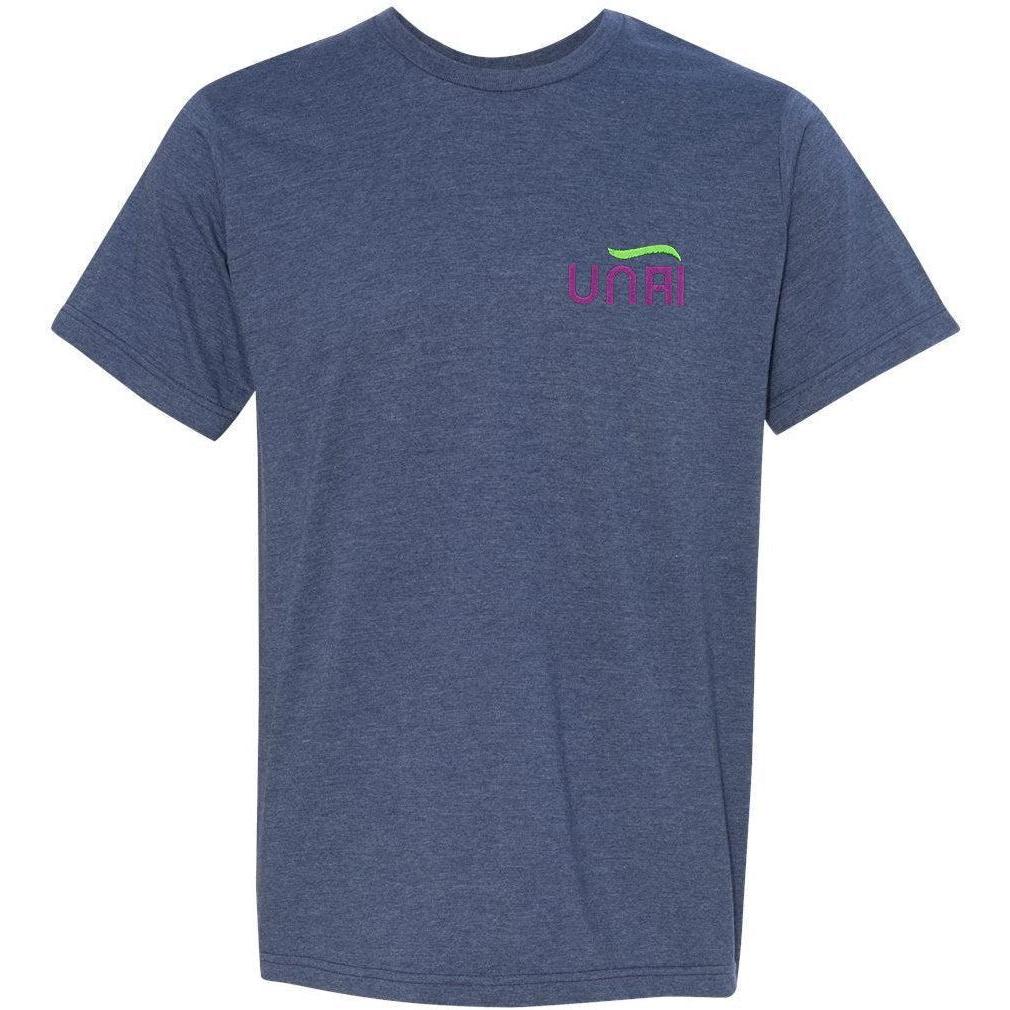 no-logo Bayside USA-Made Ringspun 50/50 Heather Unisex TShirt-Polos-Bayside-Thread Logic