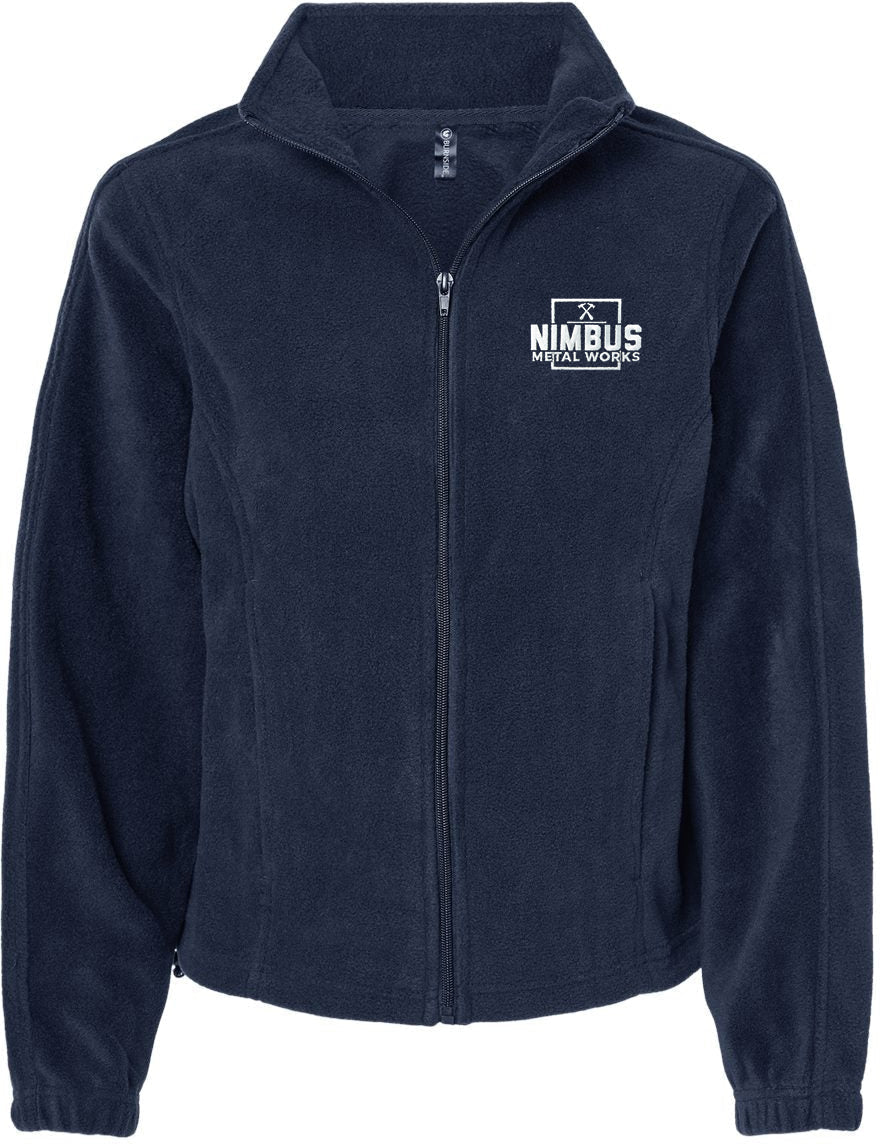 no-logo Burnside Ladies Polar Fleece Full-Zip Jacket-Fleece-Burnside-Thread Logic