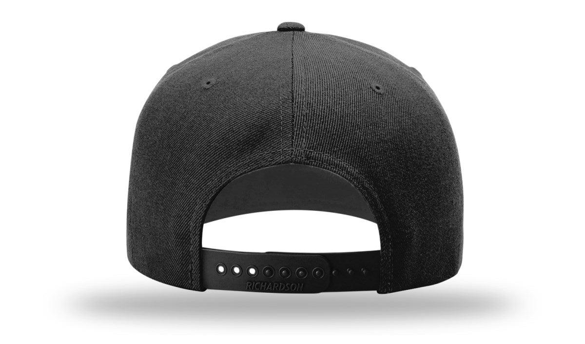 no-logo Richardson Wool Flatbill Snapback-Richardson-Thread Logic