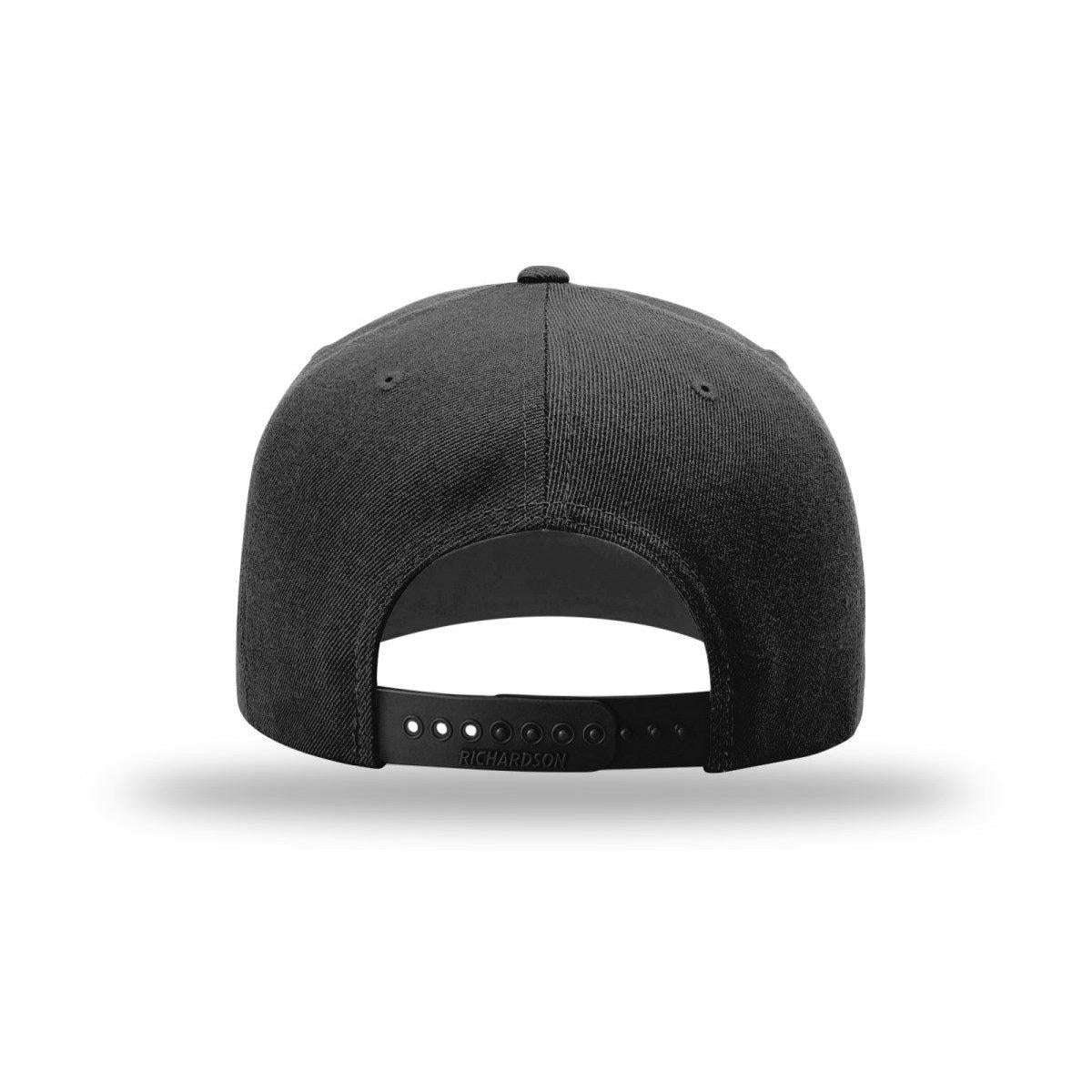 no-logo Richardson Wool Flatbill Snapback-Richardson-Thread Logic