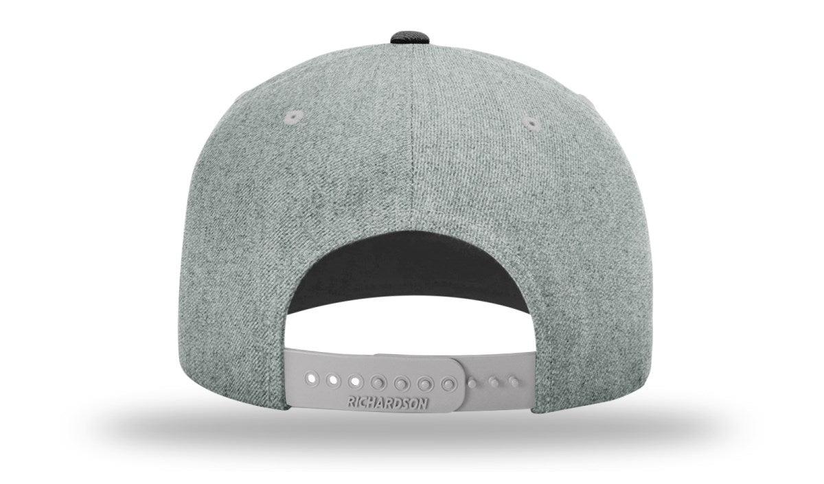 no-logo Richardson Wool Flatbill Snapback-Richardson-Thread Logic