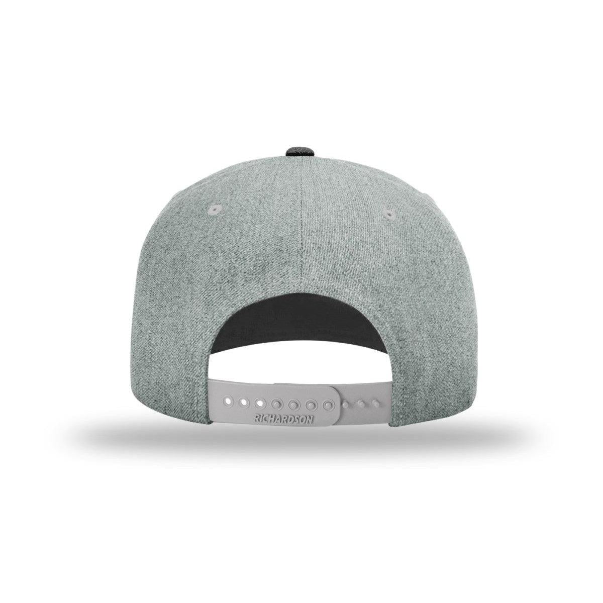 no-logo Richardson Wool Flatbill Snapback-Richardson-Thread Logic