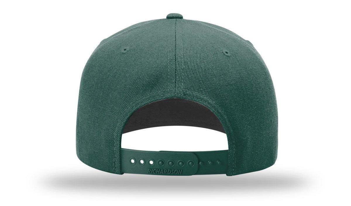no-logo Richardson Wool Flatbill Snapback-Richardson-Thread Logic