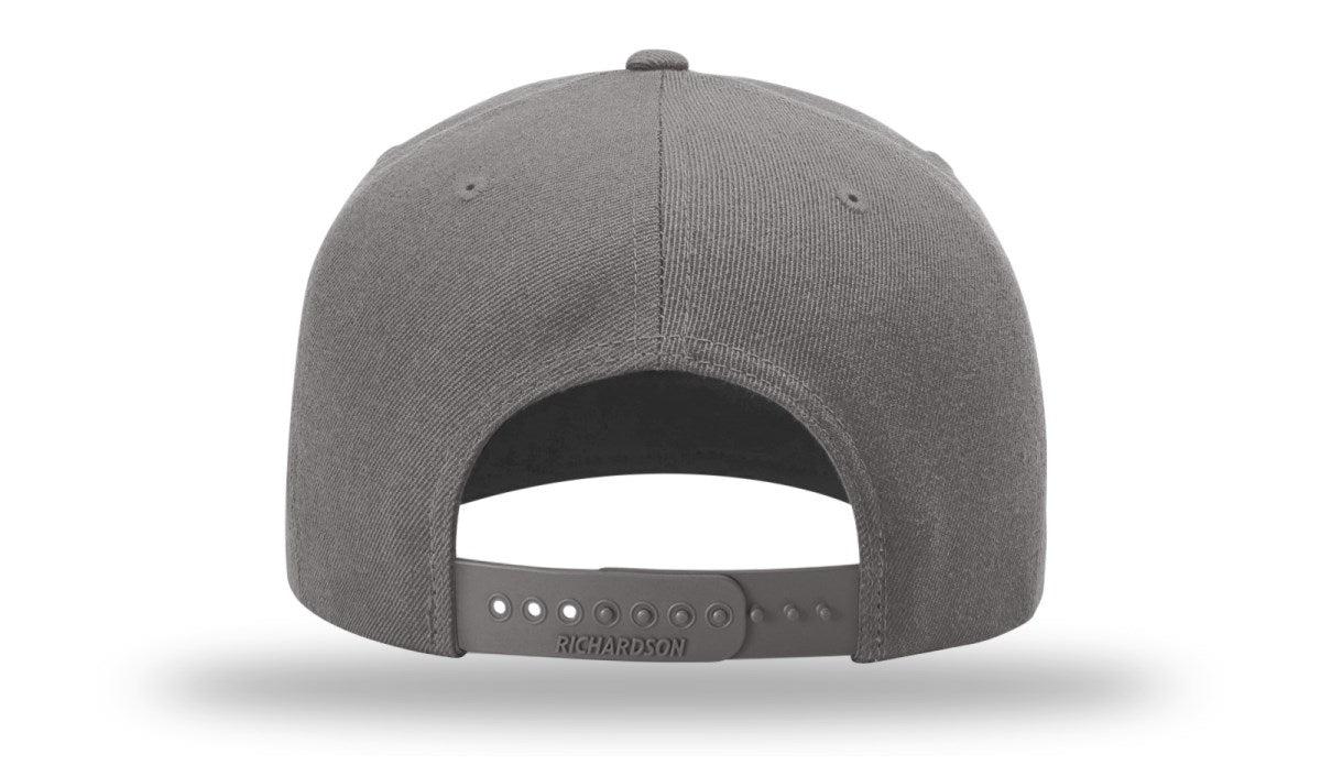 no-logo Richardson Wool Flatbill Snapback-Richardson-Thread Logic