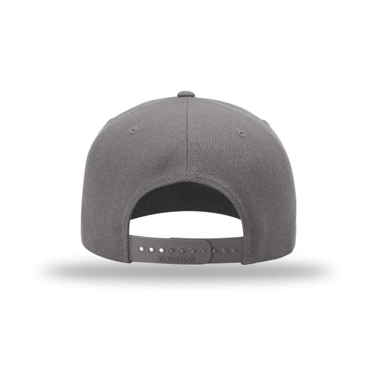 no-logo Richardson Wool Flatbill Snapback-Richardson-Thread Logic