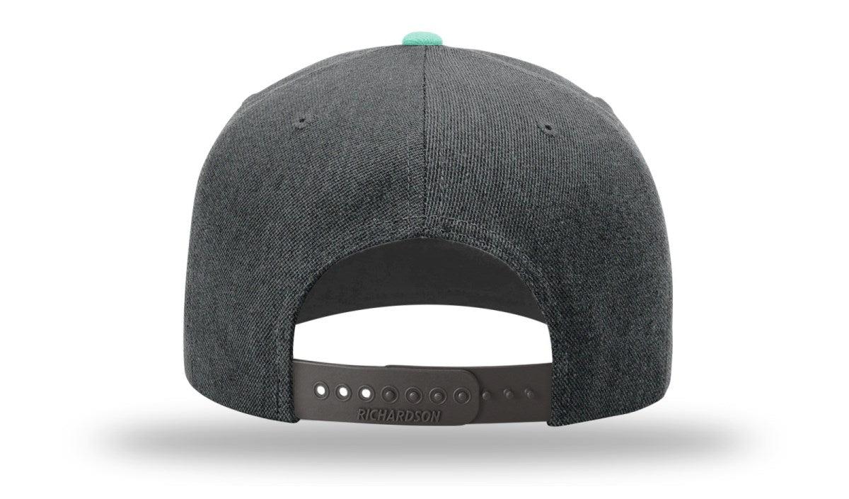 no-logo Richardson Wool Flatbill Snapback-Richardson-Thread Logic