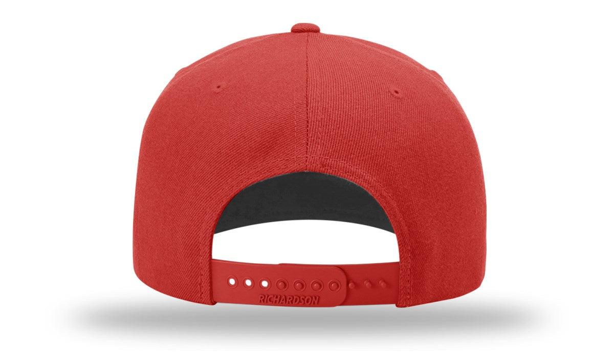 no-logo Richardson Wool Flatbill Snapback-Richardson-Thread Logic