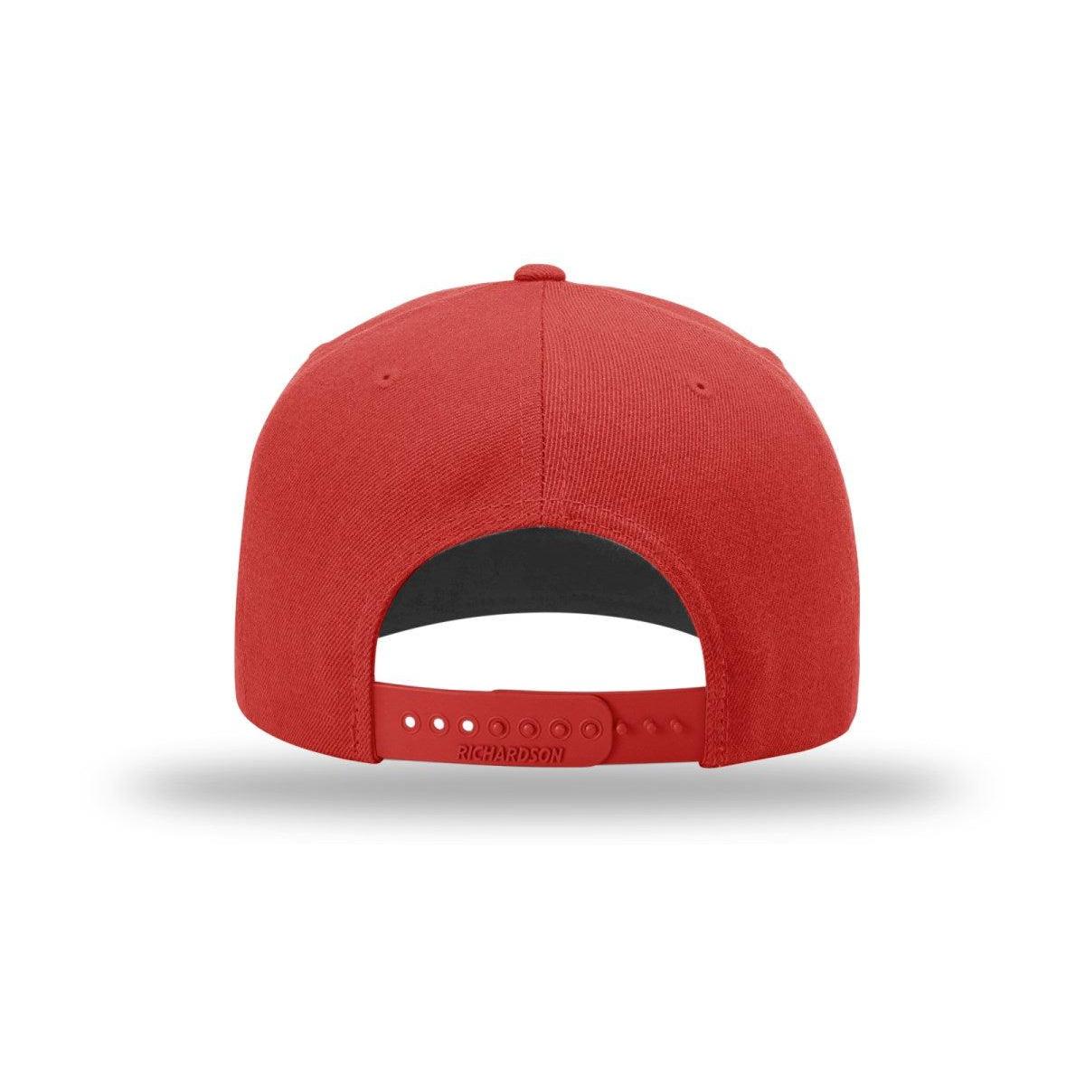 no-logo Richardson Wool Flatbill Snapback-Richardson-Thread Logic