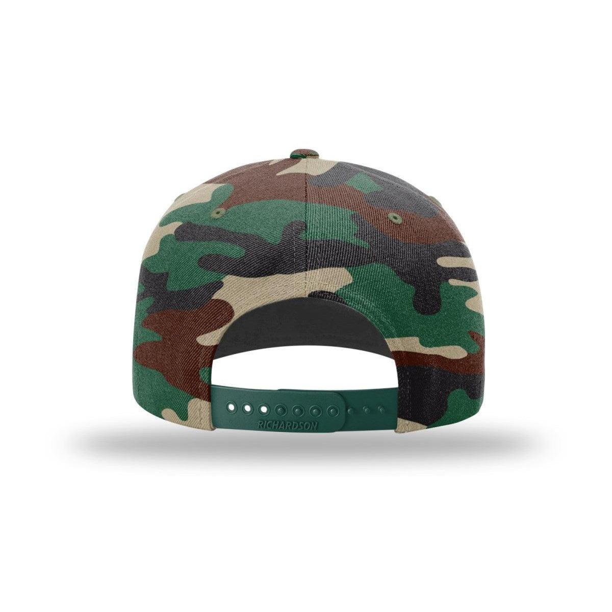 no-logo Richardson Wool Flatbill Snapback-Richardson-Thread Logic