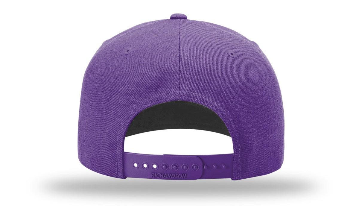 no-logo Richardson Wool Flatbill Snapback-Richardson-Thread Logic