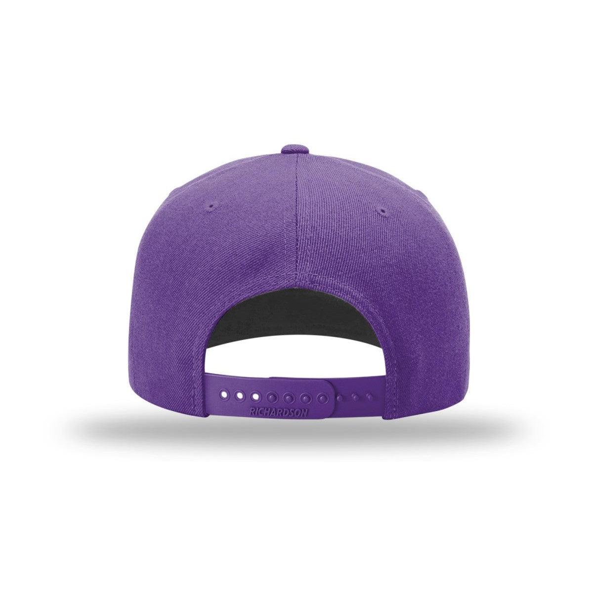 no-logo Richardson Wool Flatbill Snapback-Richardson-Thread Logic