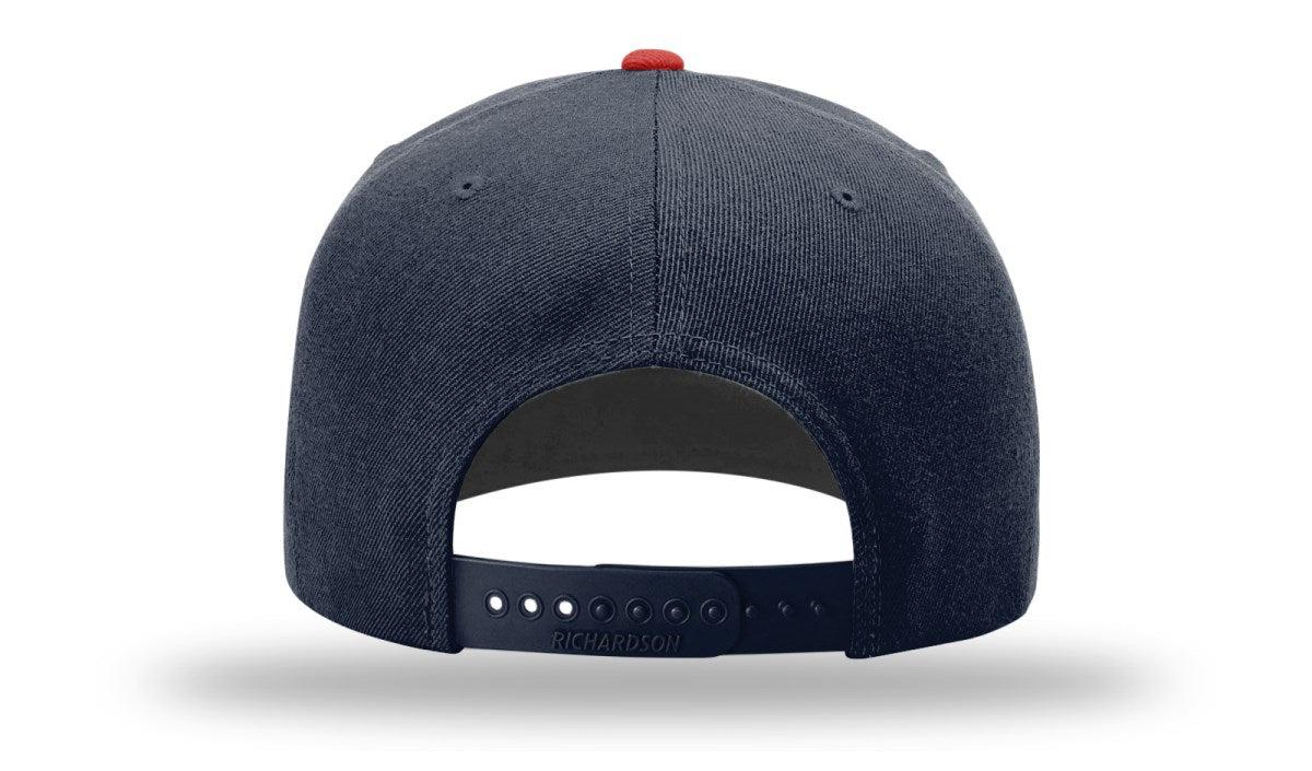 no-logo Richardson Wool Flatbill Snapback-Richardson-Thread Logic