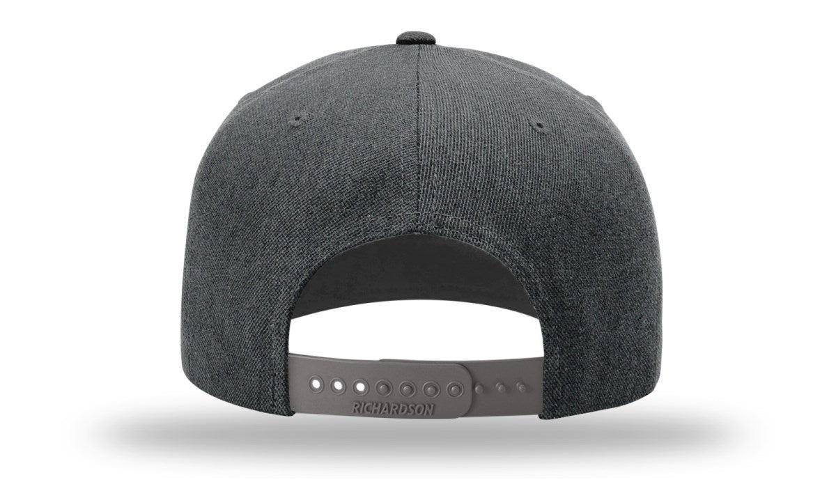 no-logo Richardson Wool Flatbill Snapback-Richardson-Thread Logic