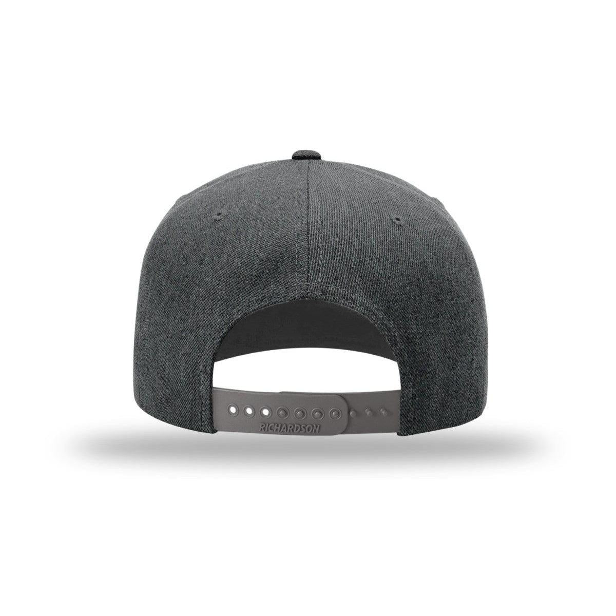 no-logo Richardson Wool Flatbill Snapback-Richardson-Thread Logic